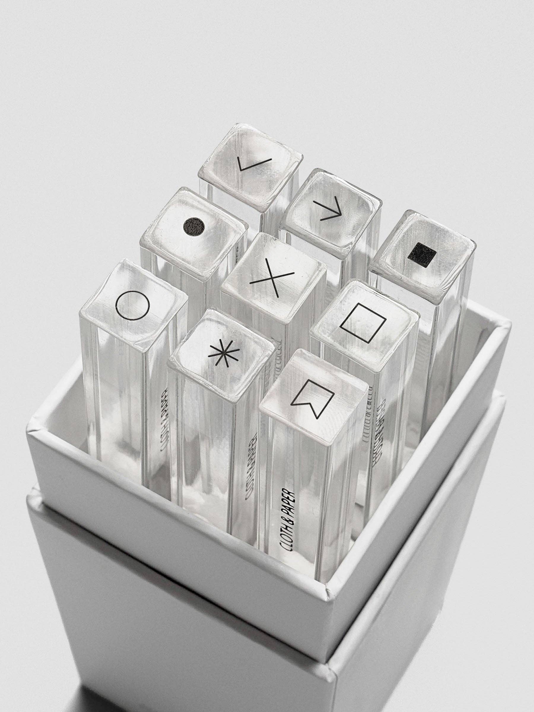 Stempelstokjes Set