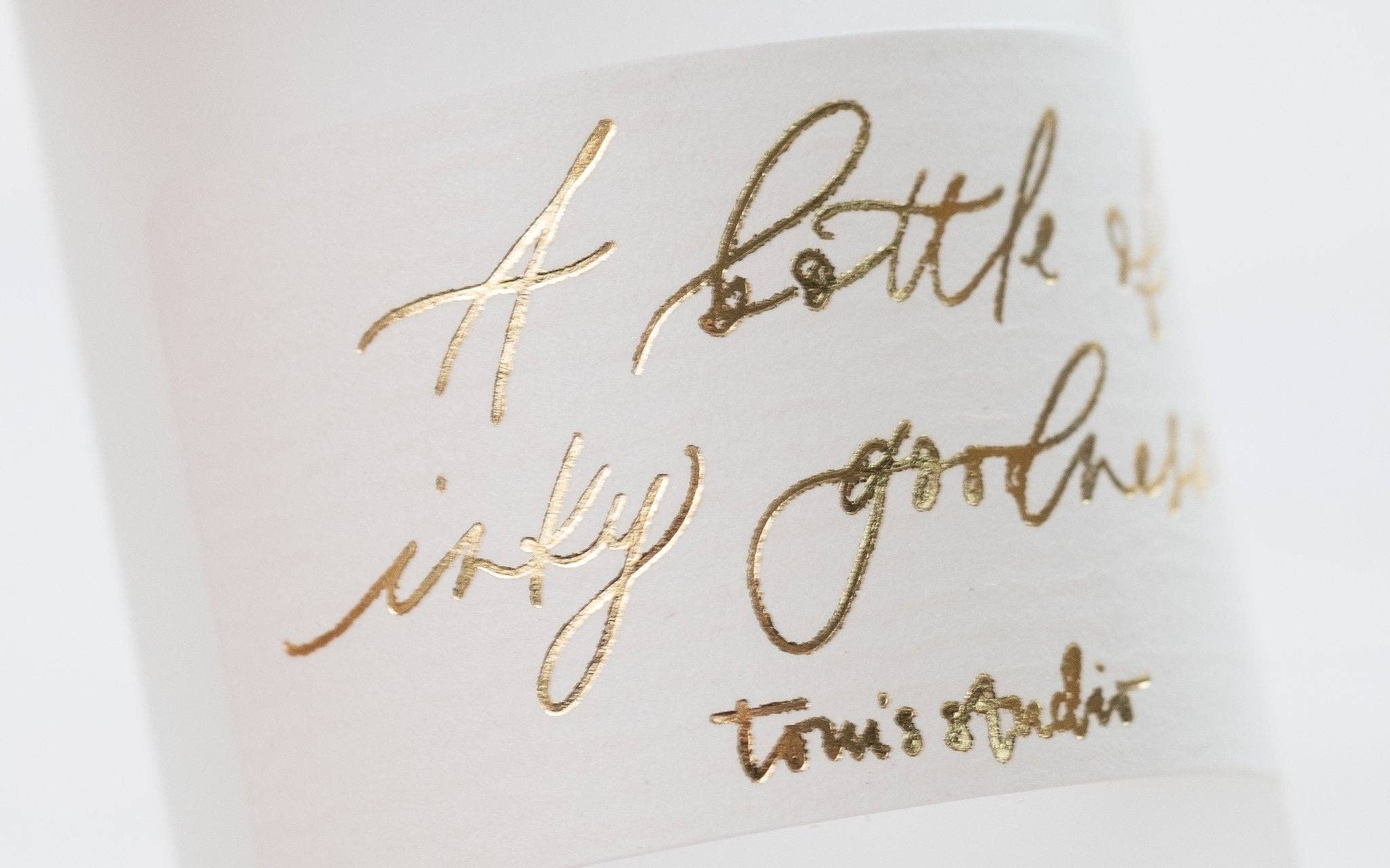 Gouden kalligrafie-inkt