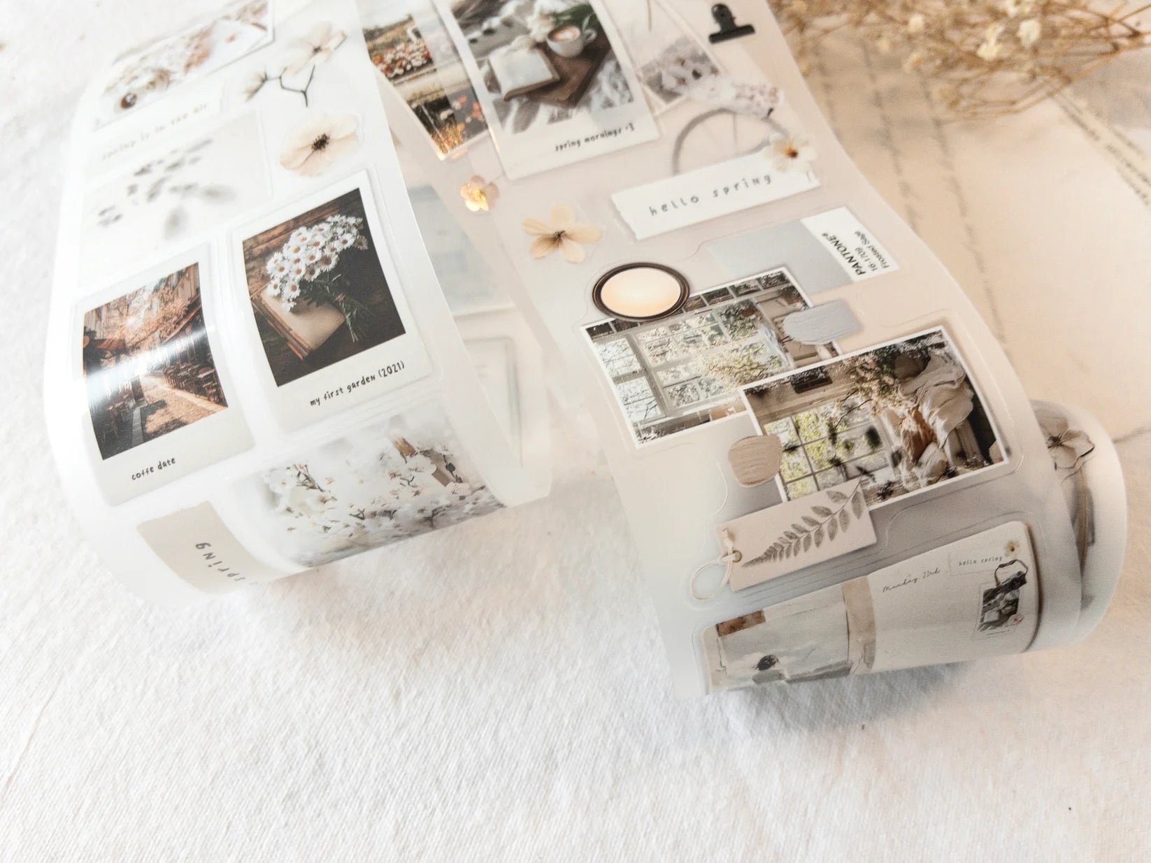Pre-cut PET tape | Spring In My Journal