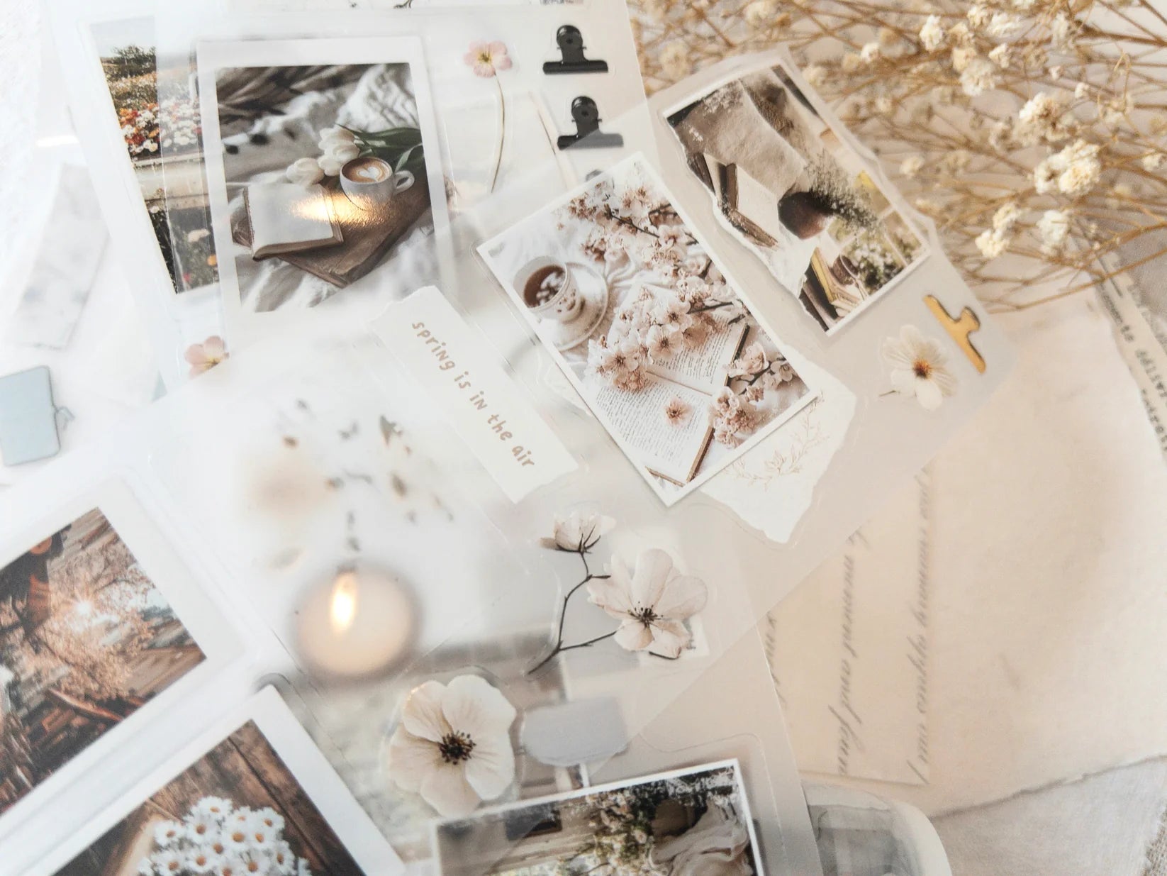 Pre-cut PET tape | Spring In My Journal