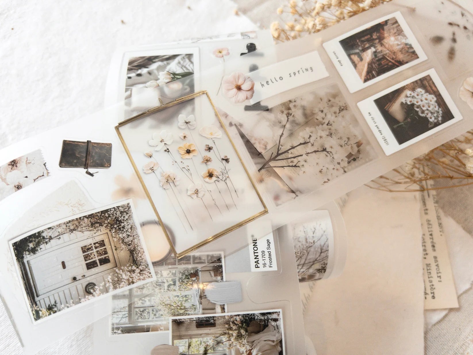 Pre-cut PET tape | Spring In My Journal