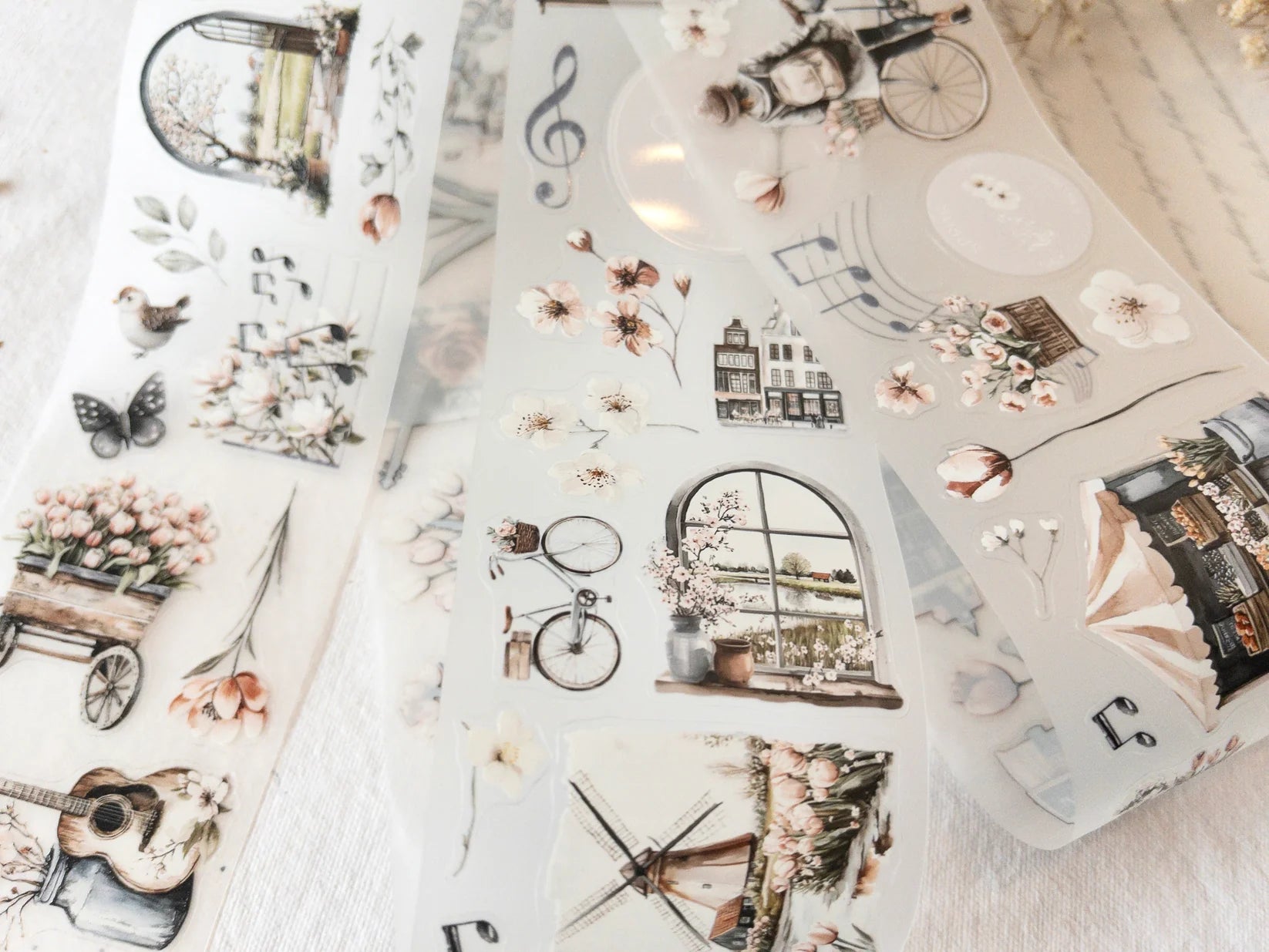 Pre-cut PET tape | Springtime Melody