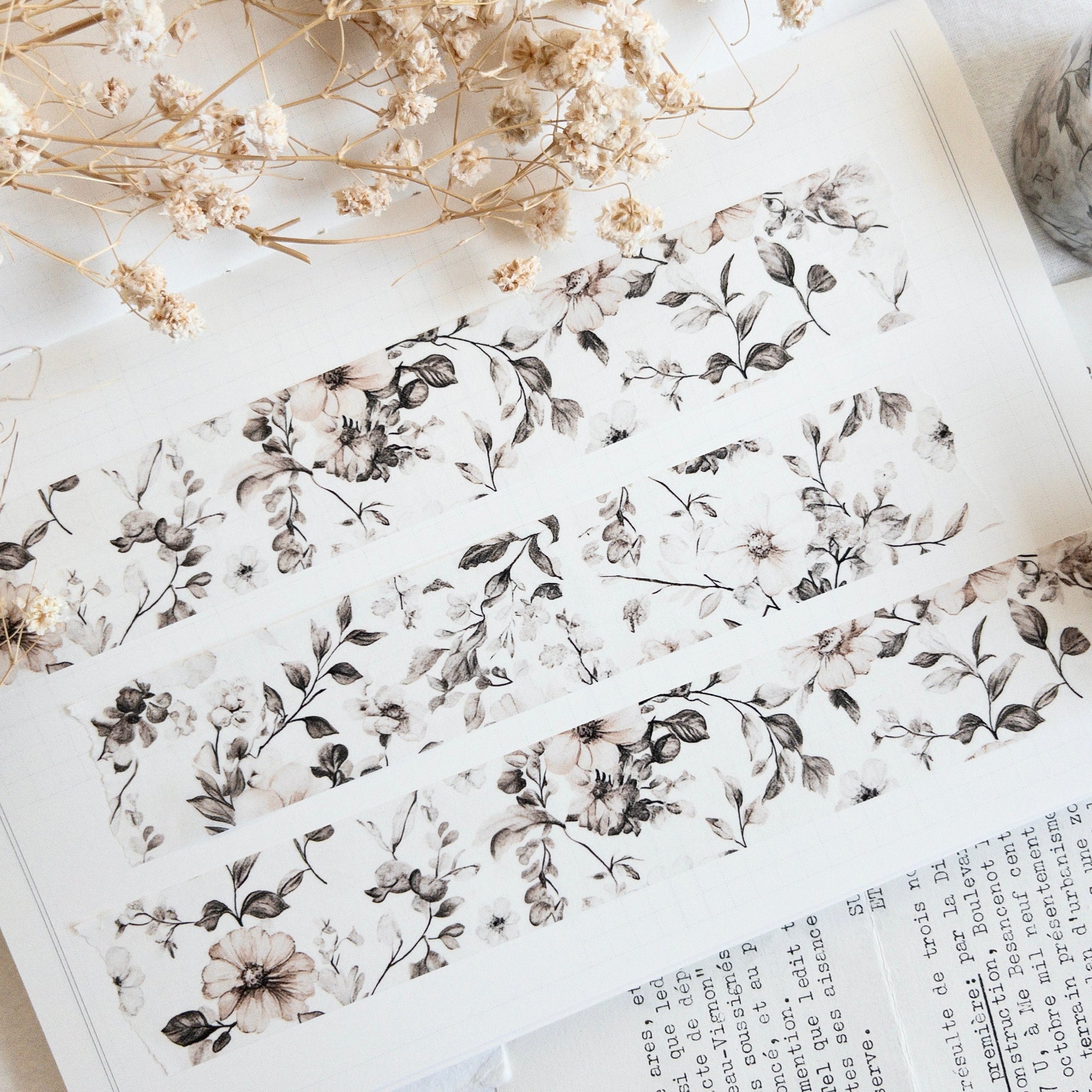 Floral washi tape | Homebody collection (30mm)