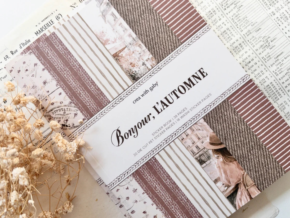 Autumn sticker book - Bonjour L'automne