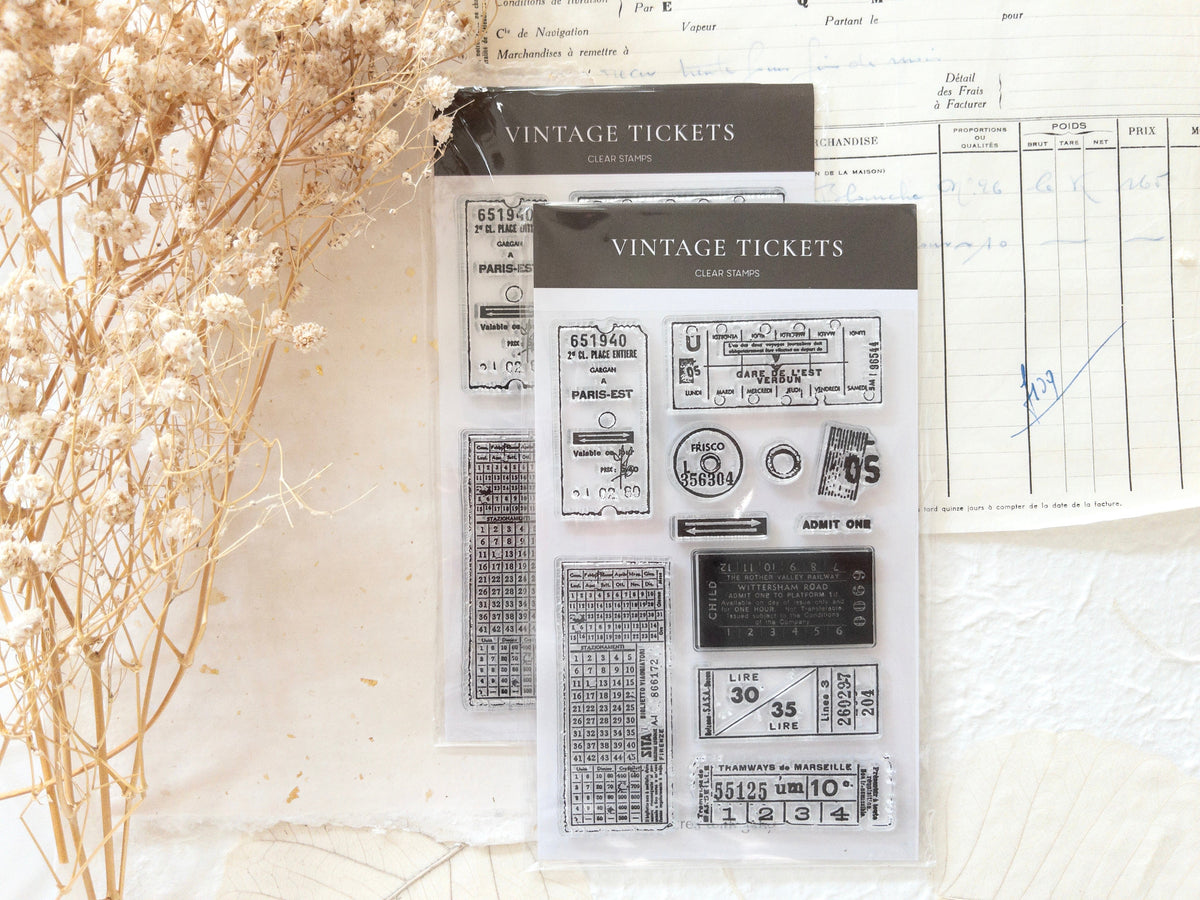Clear stamp set Vintage tickets (11 stamps) (August 2026 sub kit)_03.jpg
