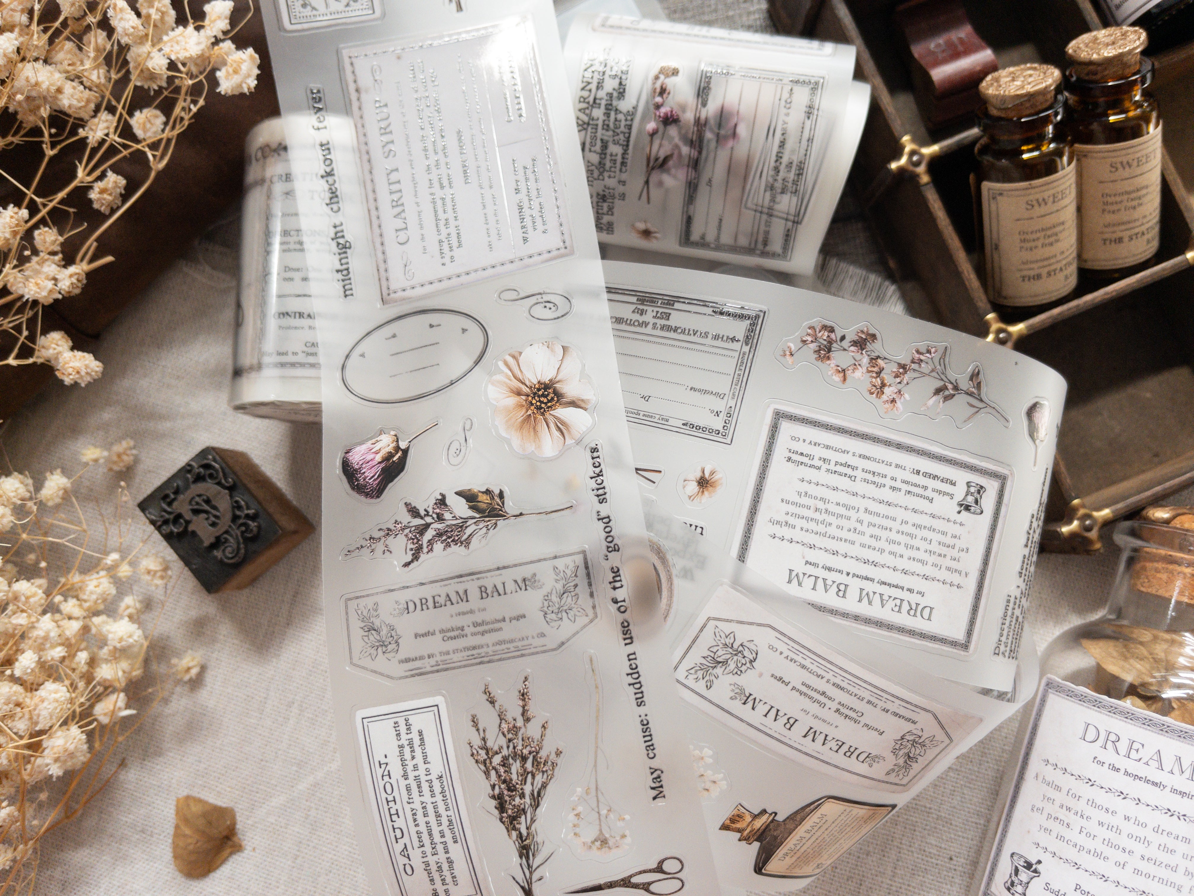 Ruban PET prédécoupé : The Stationer's Apothecary