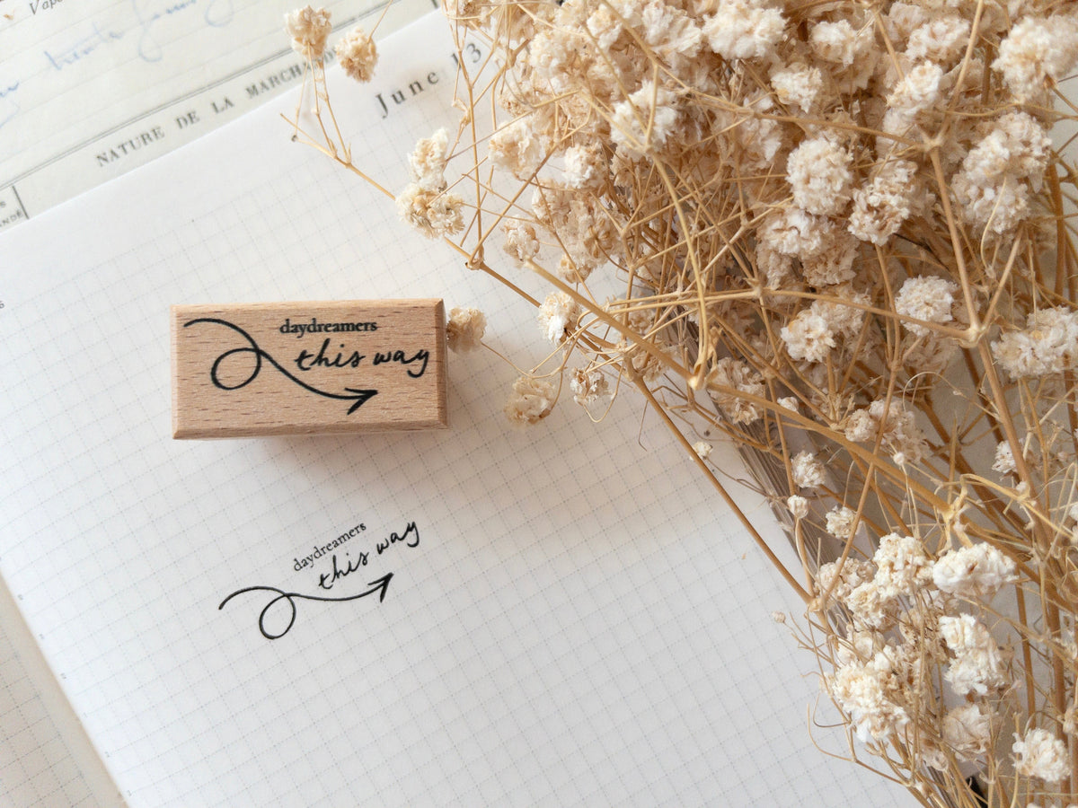 Rubber Stamp – Daydreamers This Way