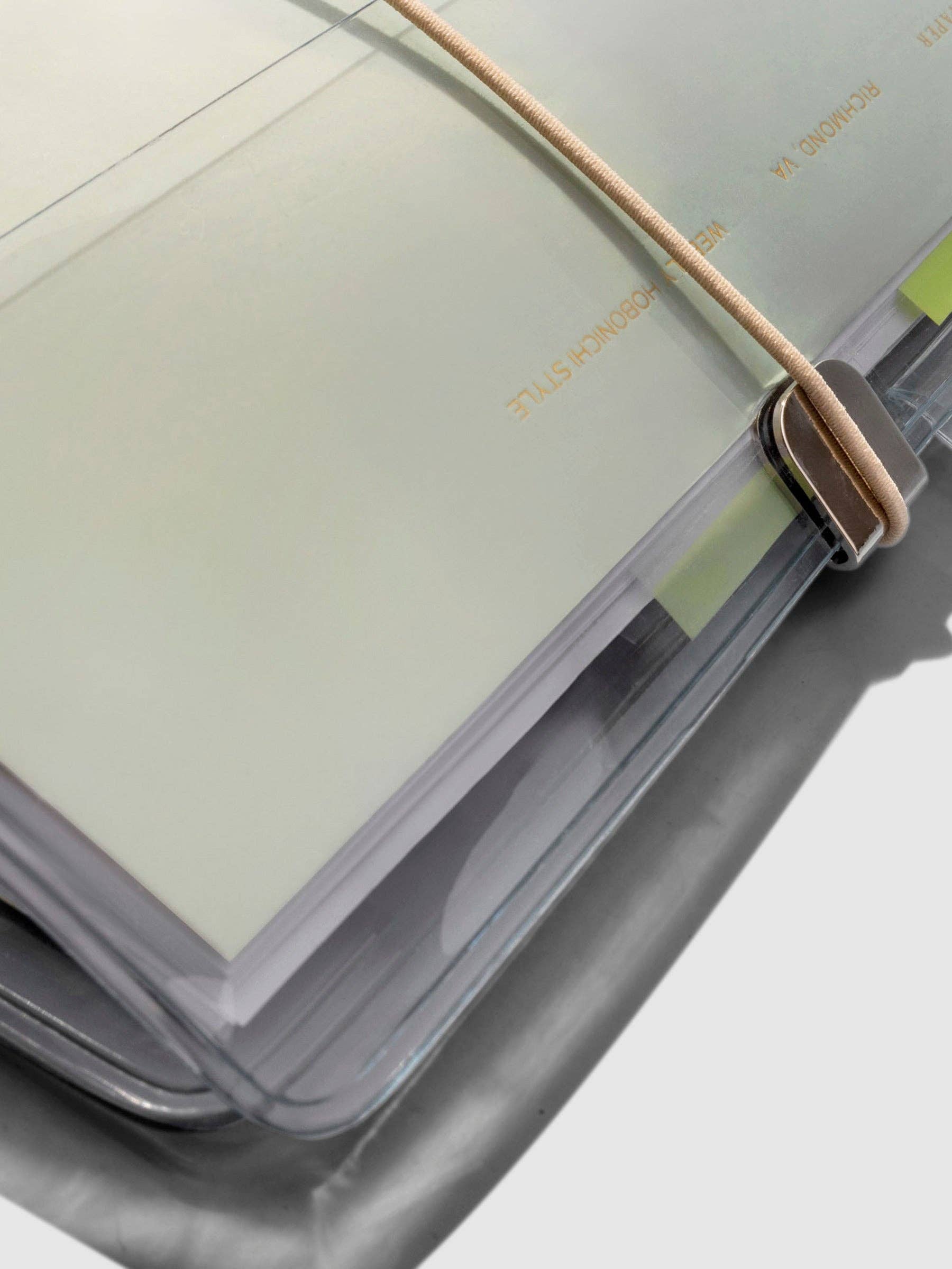 Heldere Vinyl Reiscovers voor Notitieboek | Pocket Plus