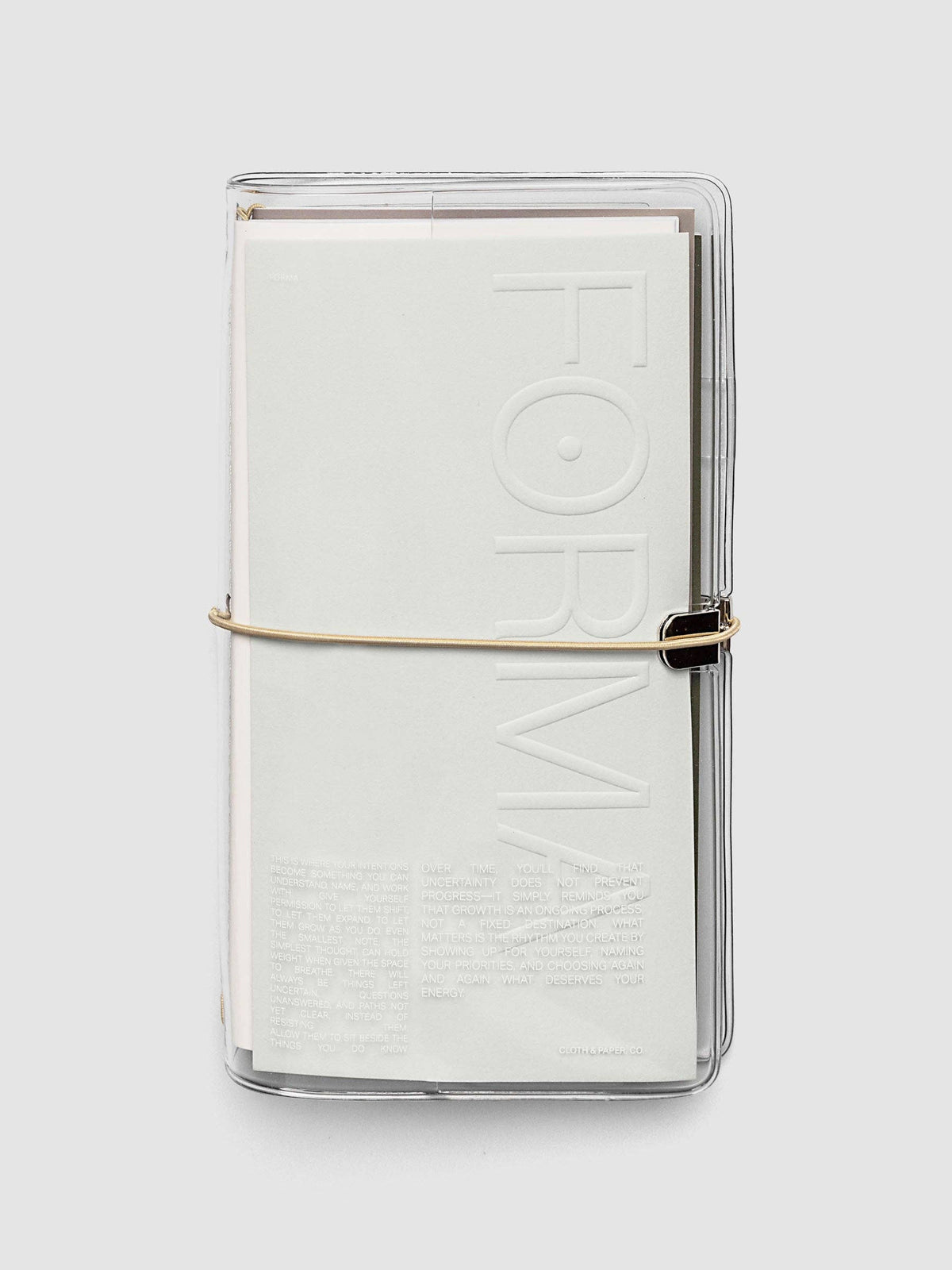 FORMA Travel Notebook Set A5 Slim van Cloth & Paper