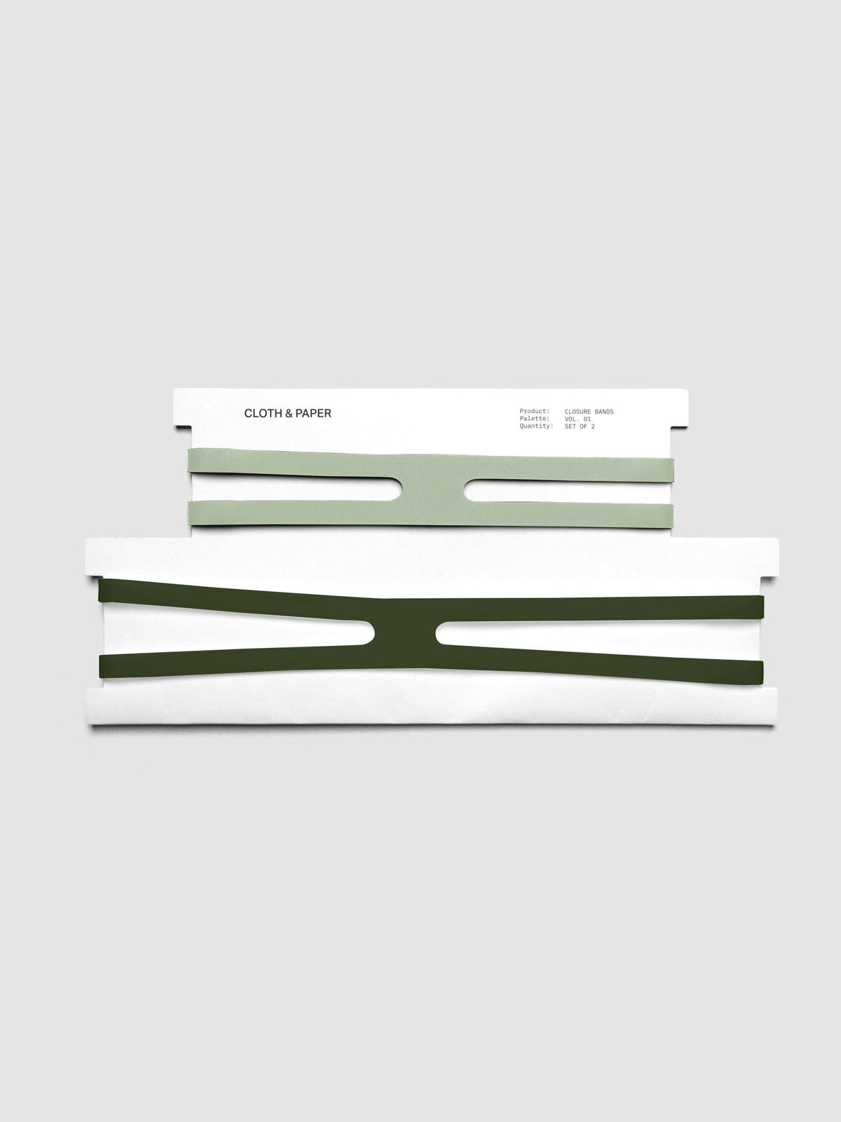 Planner Closure Bands Set van 2 van Cloth & Paper