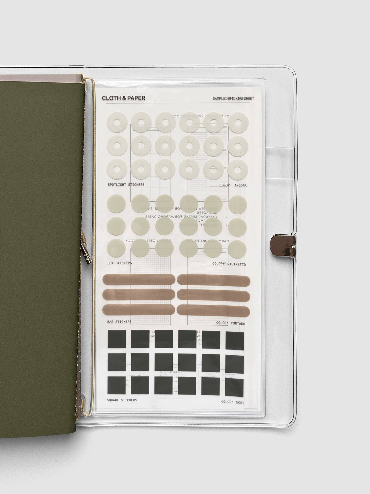 FORMA Travel Notebook Set A5 Slim van Cloth & Paper