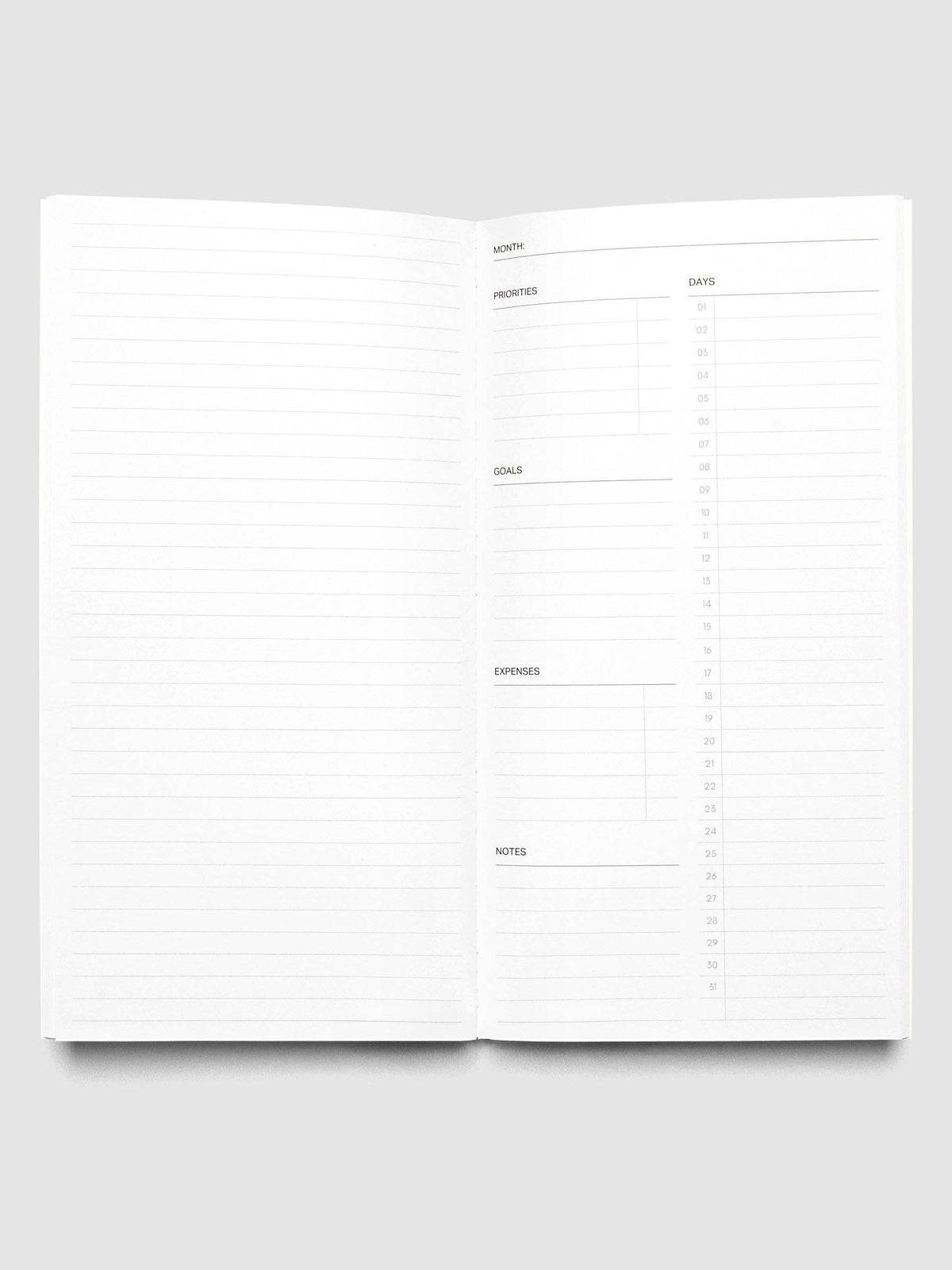 FORMA Travel Notebook Set A5 Slim van Cloth & Paper