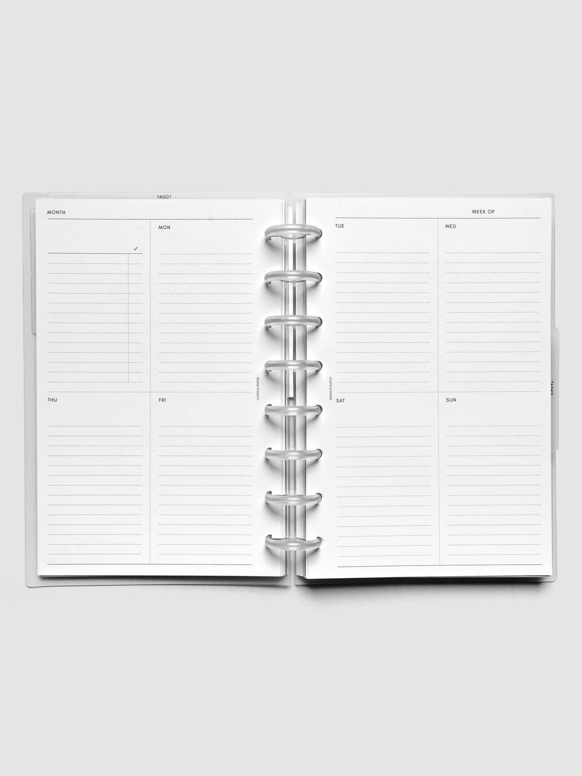 FORMA Modular Planner System Half Letter van Cloth & Paper