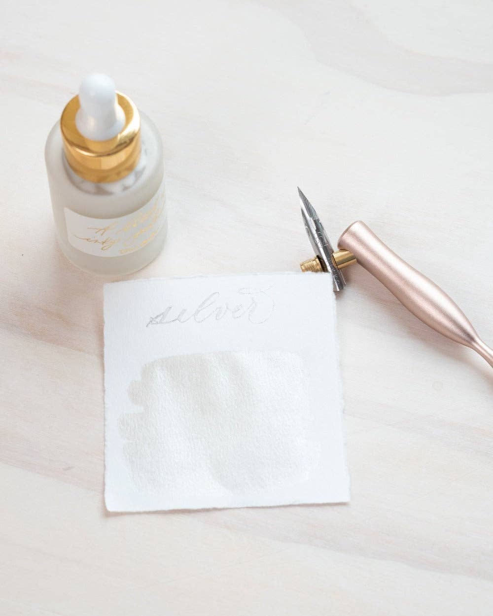 Zilver - Kalligrafie-inkt