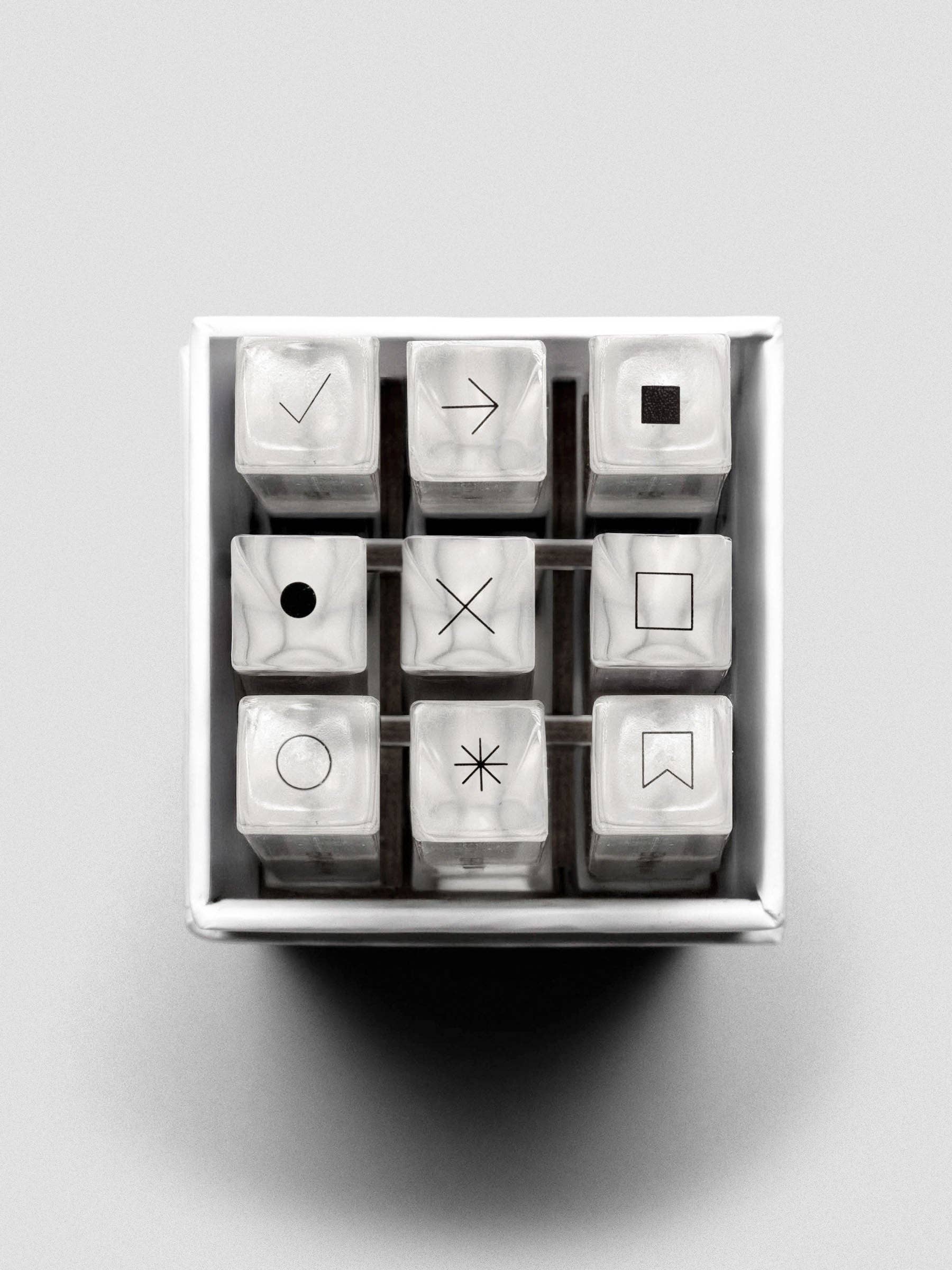 Stempelstokjes Set