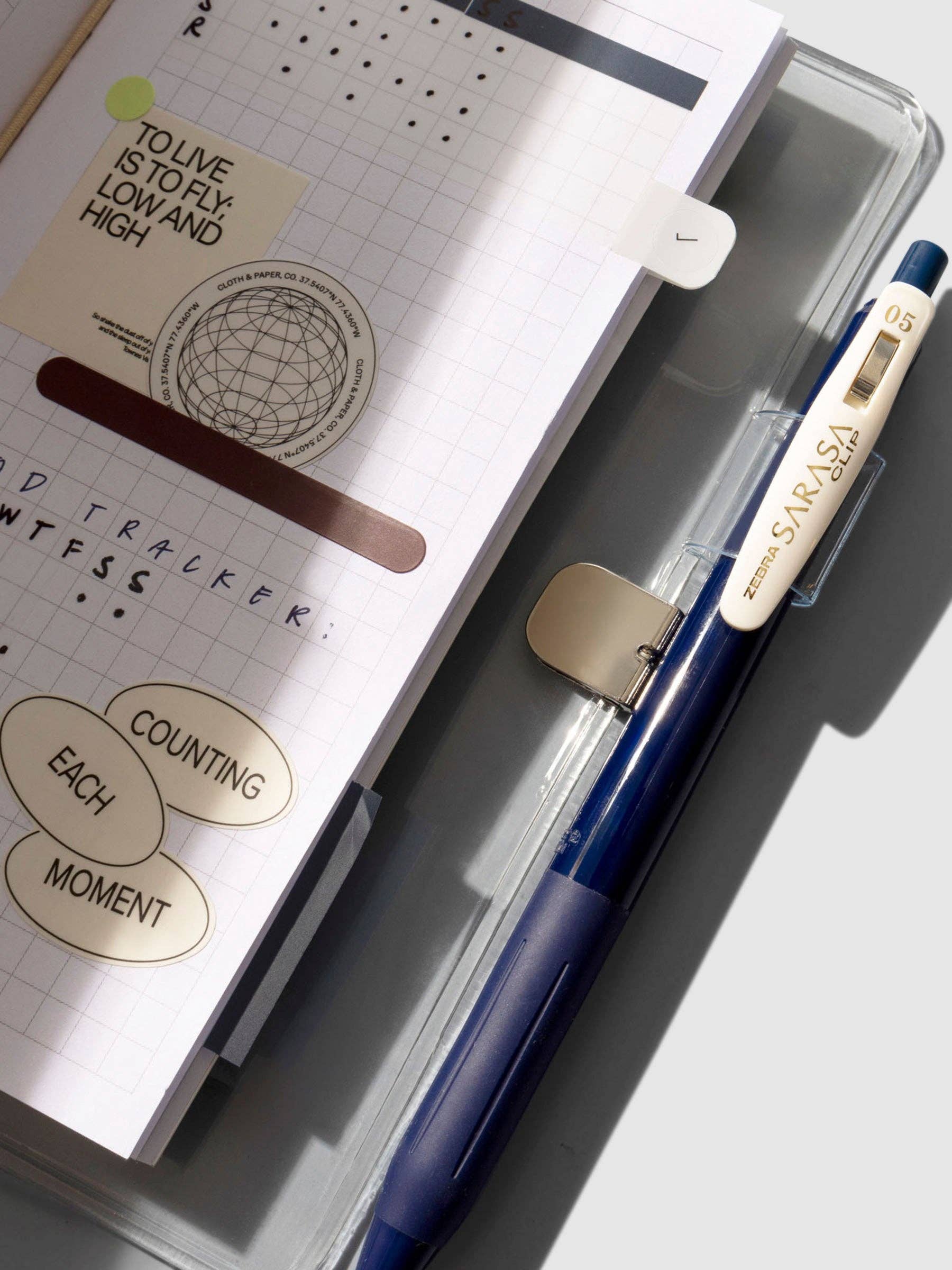 Heldere Vinyl Reiscovers voor Notitieboek | Pocket Plus