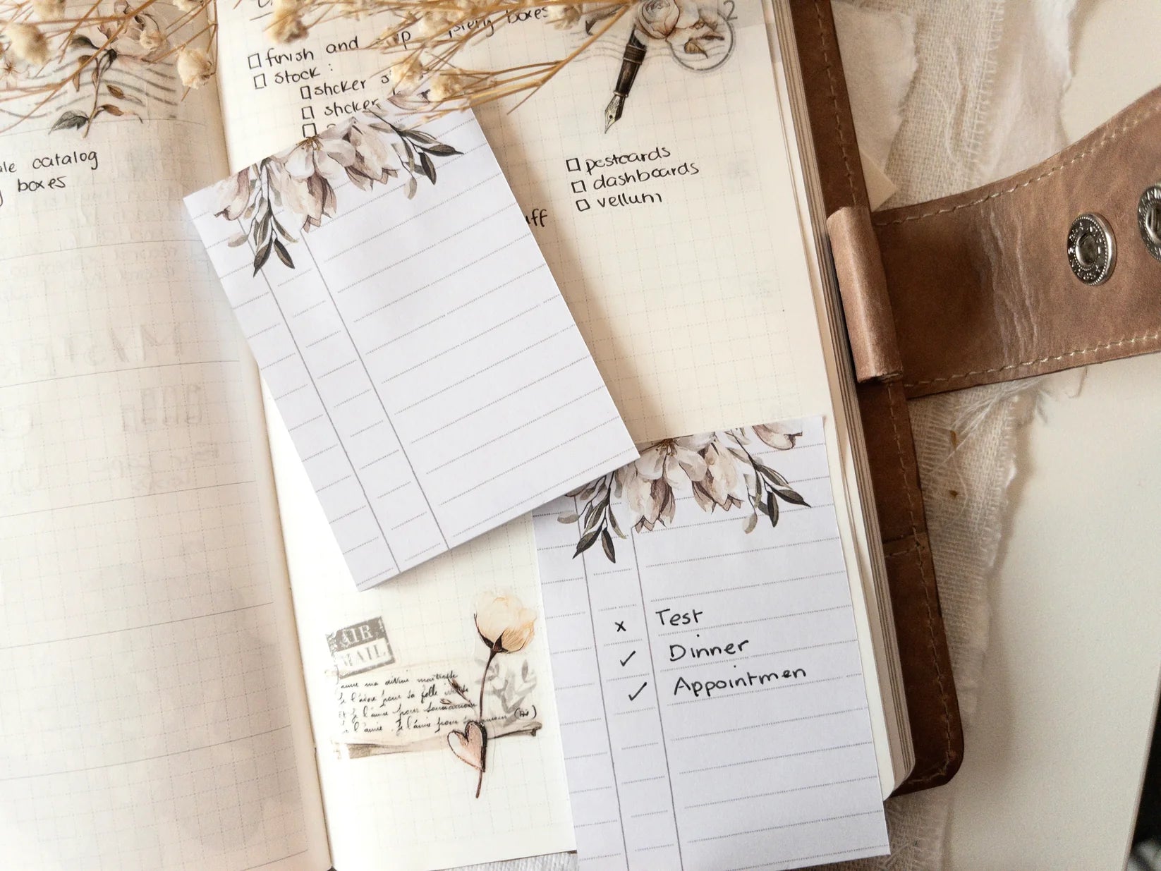 To-do-lijst plakbriefjes | Collectie liefdesbrieven