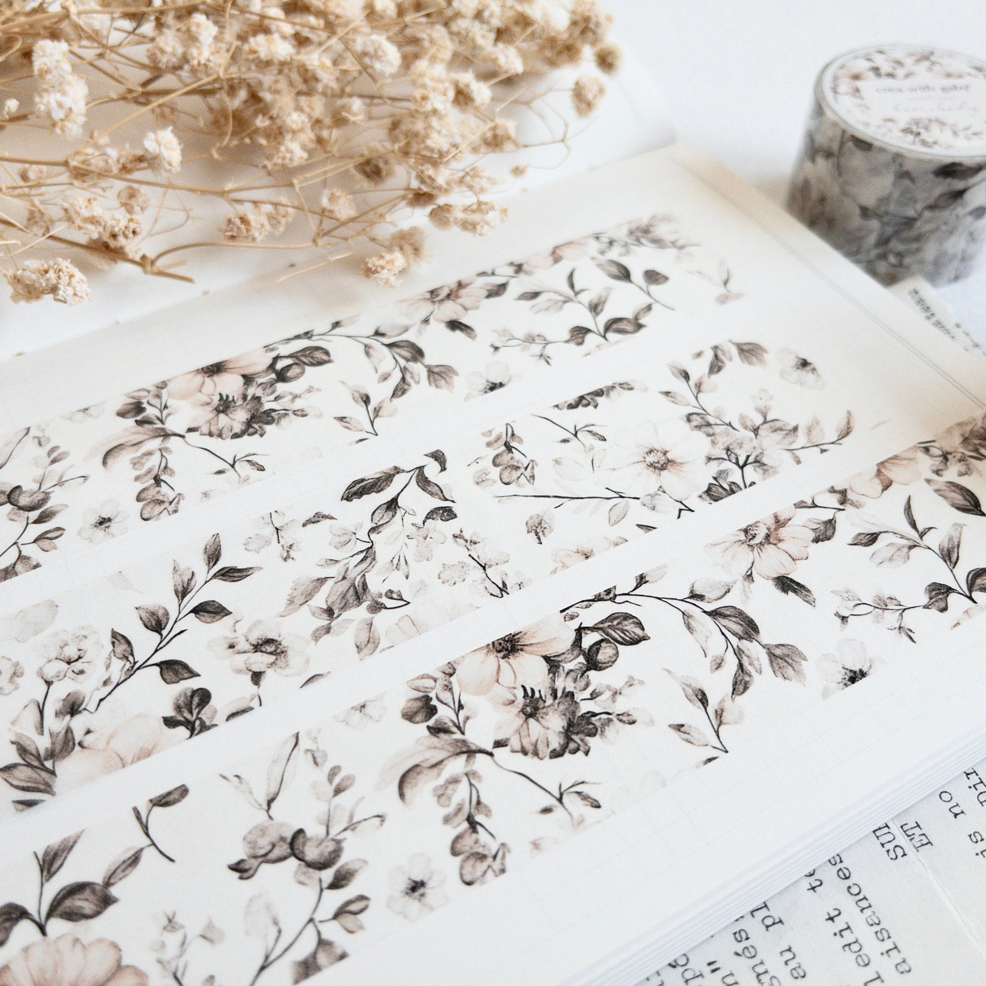 Floral washi tape | Homebody collection (30mm)