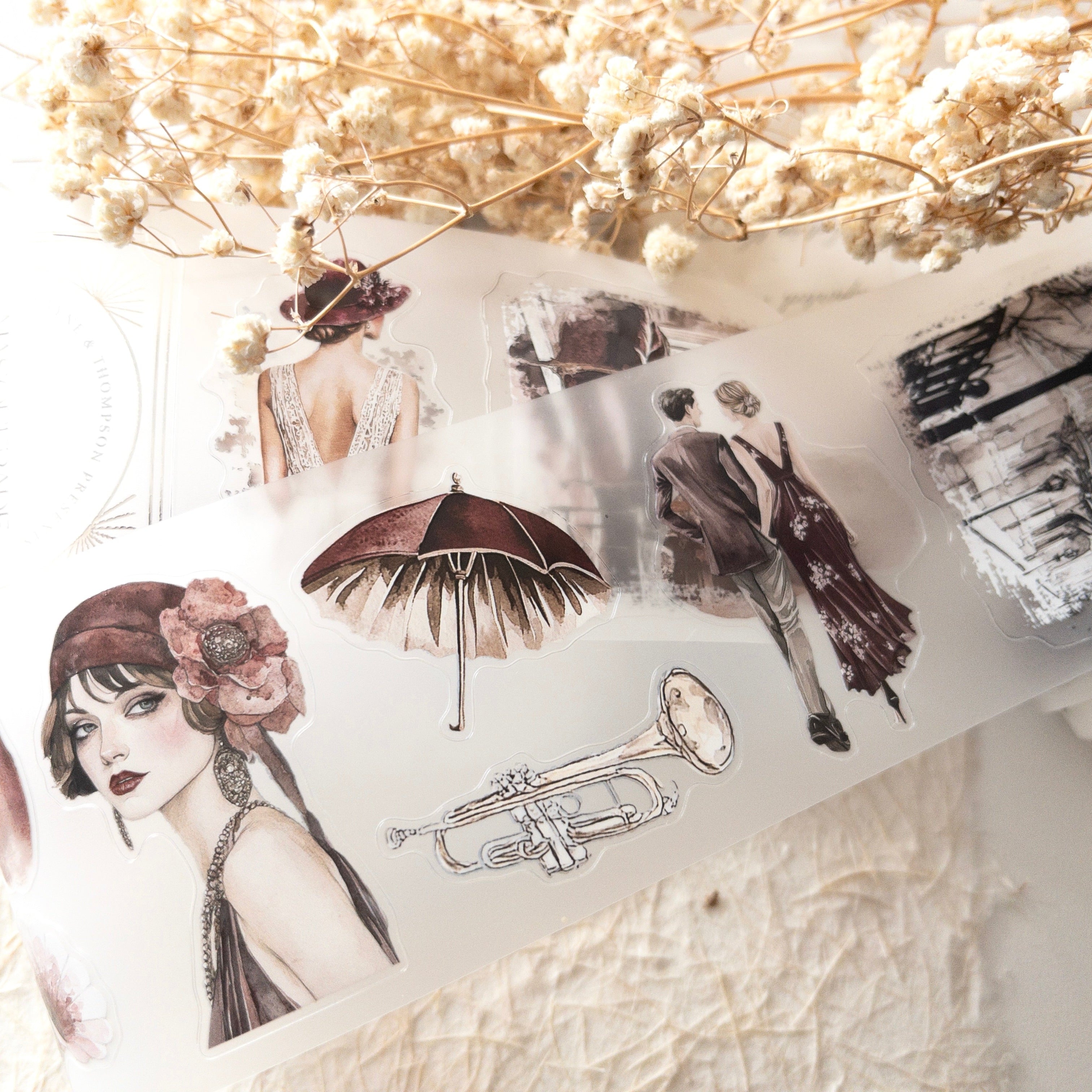 Pre-cut PET tape: Masquerade soirée