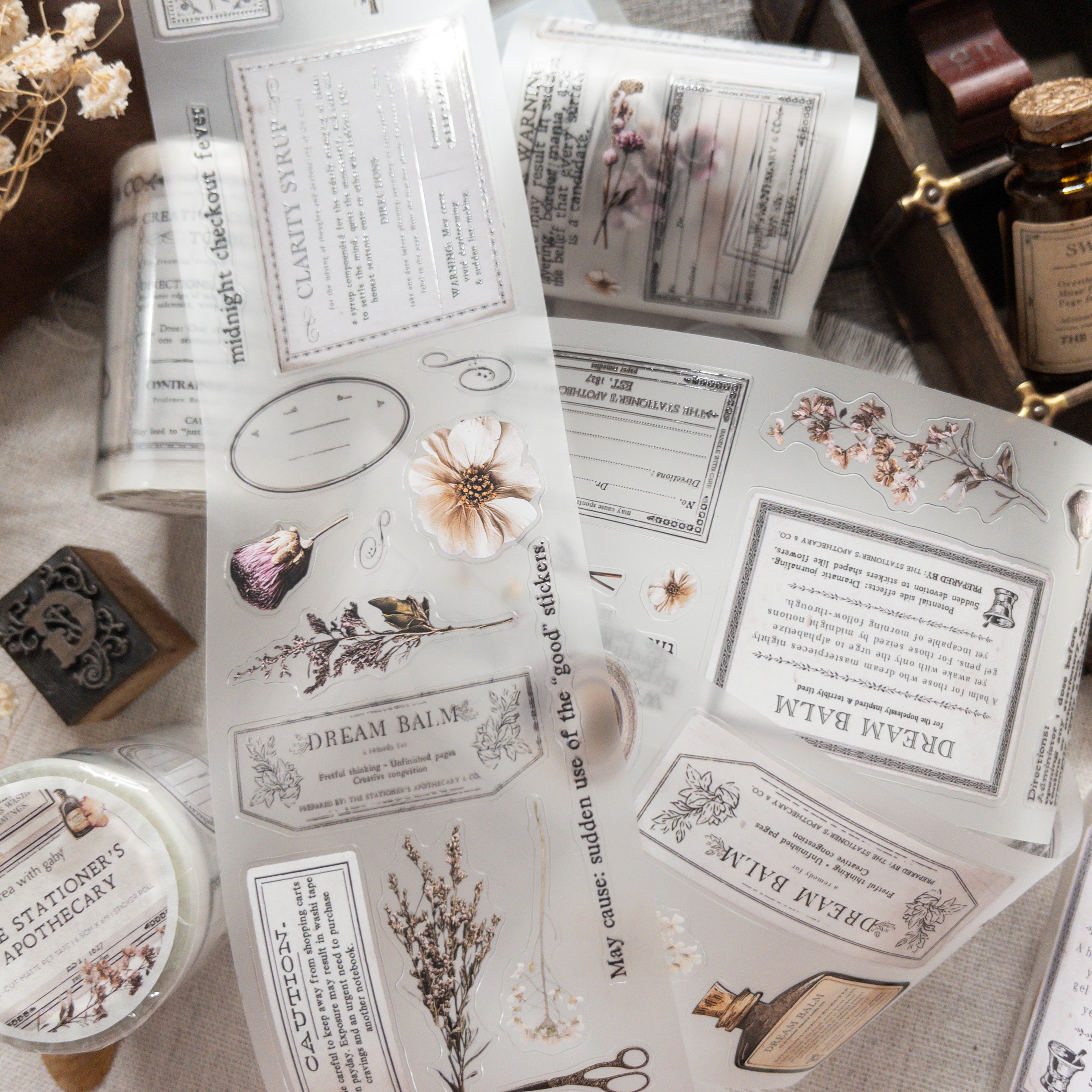 Ruban PET prédécoupé : The Stationer's Apothecary