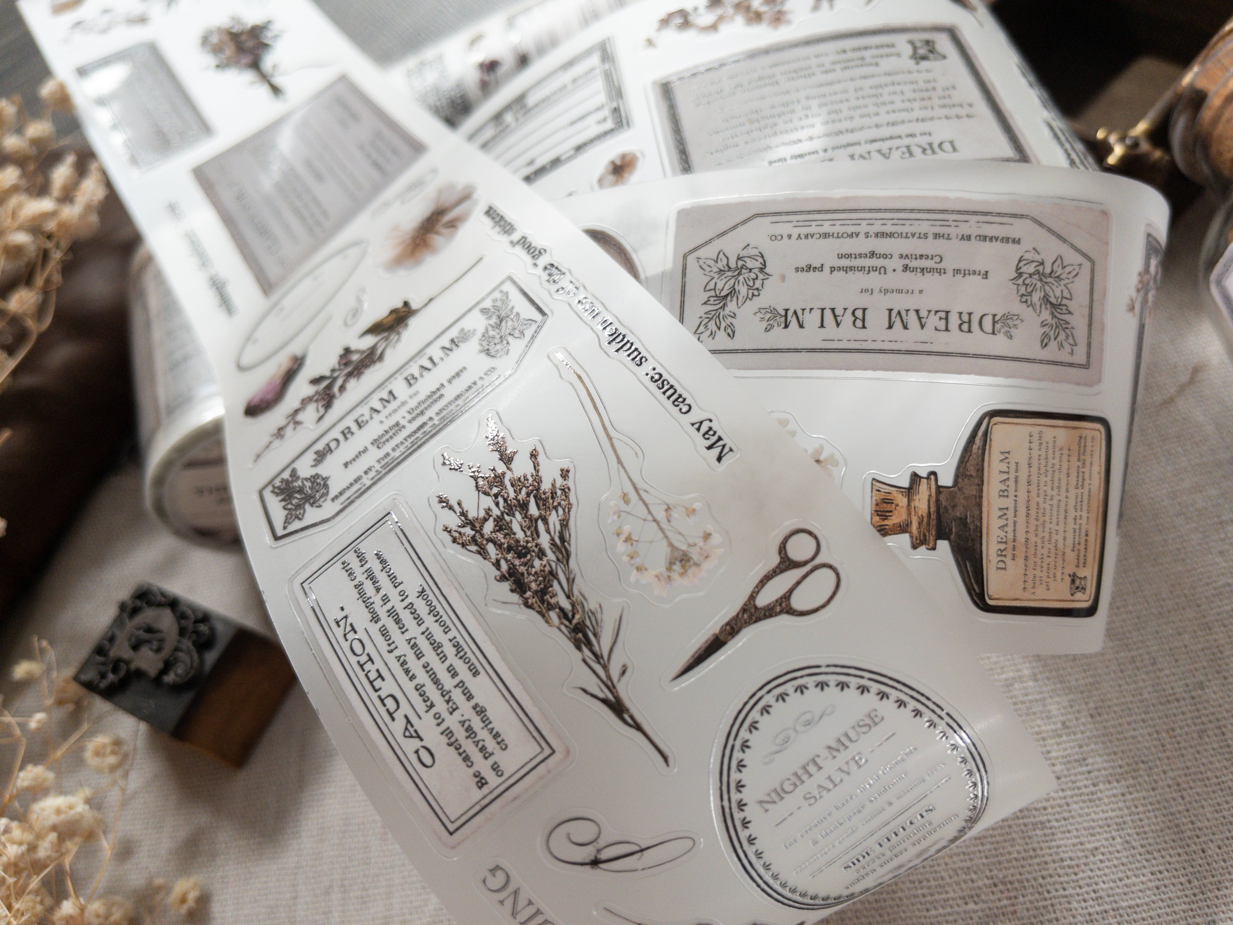 Ruban PET prédécoupé : The Stationer's Apothecary