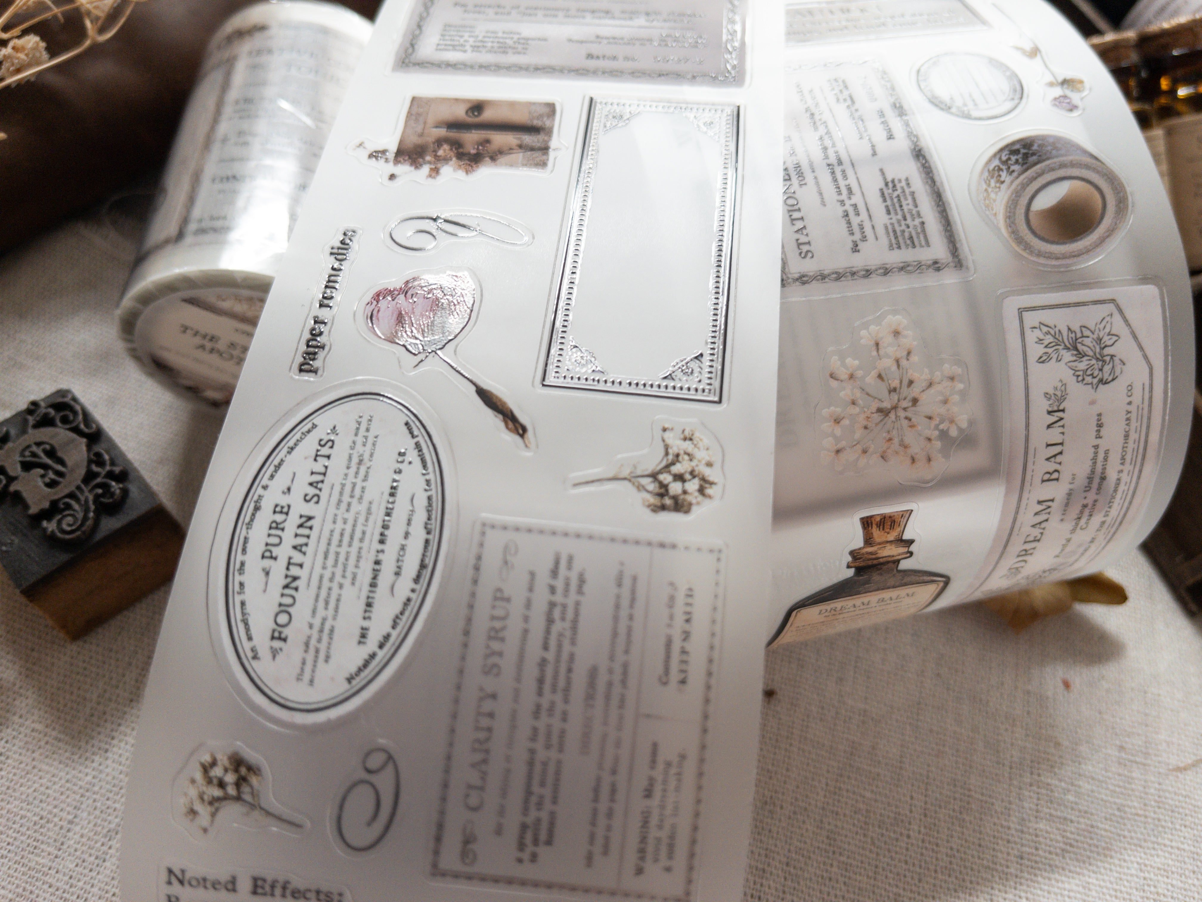 Ruban PET prédécoupé : The Stationer's Apothecary