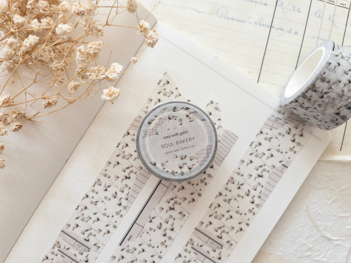 Washi tape Soul bakery - 30mm (June 2026 sub kit)_01.jpg