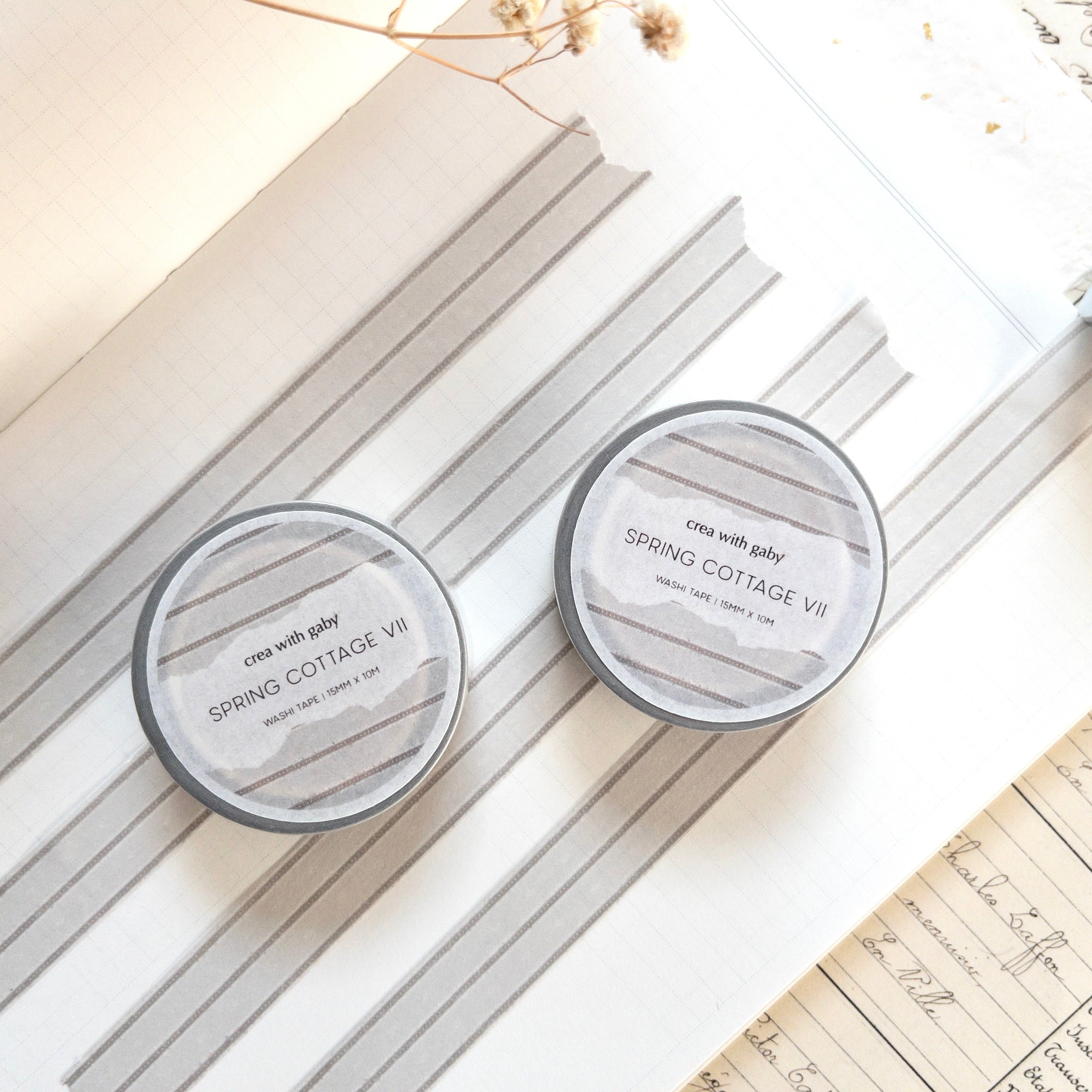 Washi tape : Chalet printanier VII