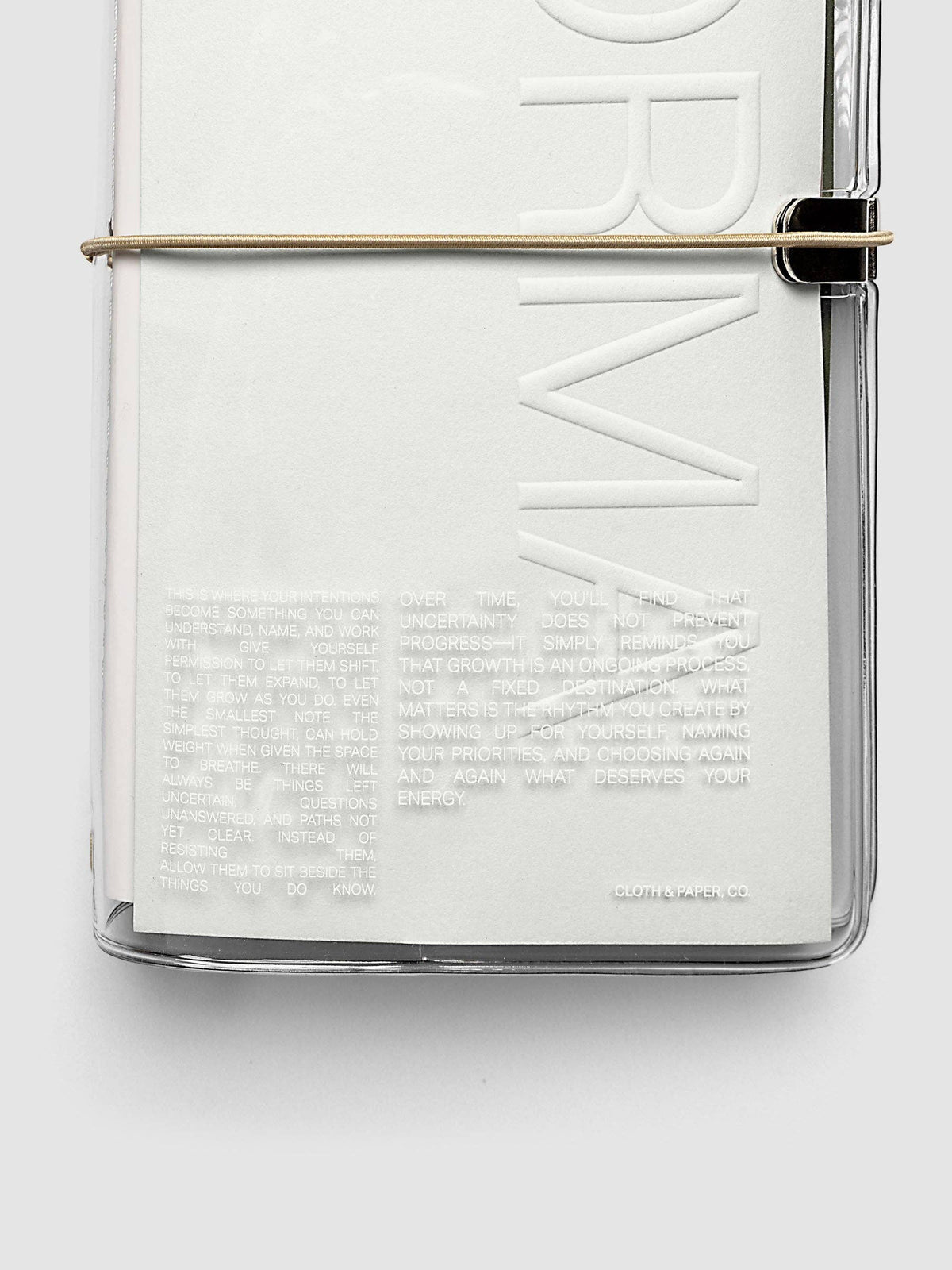FORMA Travel Notebook Set A5 Slim van Cloth & Paper